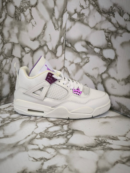 Jordan 4 Metalic Purple